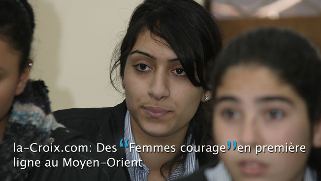 la-Croix.com: Des "Femmes courage" en  première ligne au Moyen-Orient